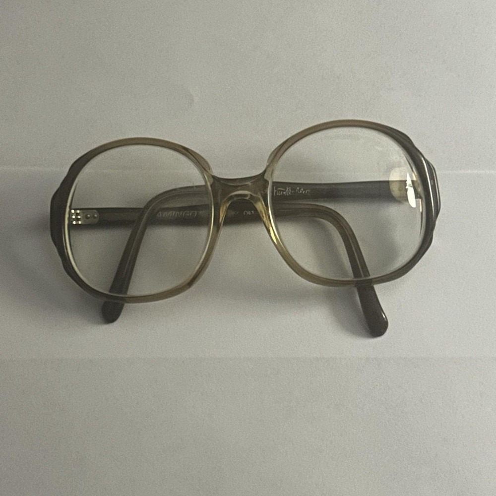 vintage diane von furstenberg Glasses Frames Flamingo